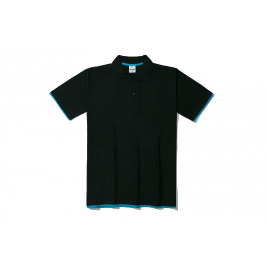 POLONE1 亞規短袖POLO衫 雙色 POLO衫 短袖 網眼布 透氣 簡約短T 團體服 制服