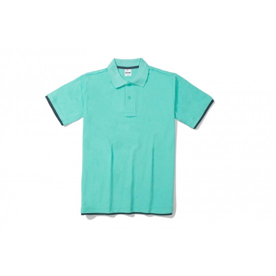 POLONE1 亞規短袖POLO衫 雙色 POLO衫 短袖 網眼布 透氣 簡約短T 團體服 制服