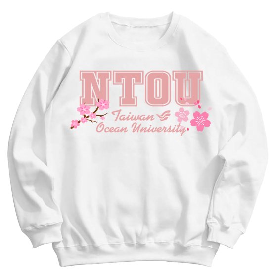 【2024櫻花季限定】NTOU海大櫻花紀念大學T [常態預購]