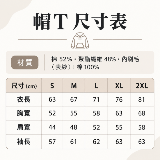2026 NTOU 海大超重磅紀念帽T(預購至10/31，預計11月底出貨)