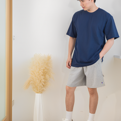 『ARRIVE GUIDE』AG24000 厚磅落肩T 精梳棉 寬版素T 男女同款 短袖上衣 可客製化