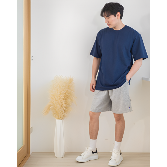 『ARRIVE GUIDE』AG24000 厚磅落肩T 精梳棉 寬版素T 男女同款 短袖上衣 可客製化