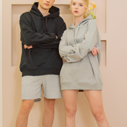 『ARRIVE GUIDE』AG2000 頂級重磅 連帽T 無刷毛 素色 寬版 落肩 Oversize 秋冬 男女 可客製