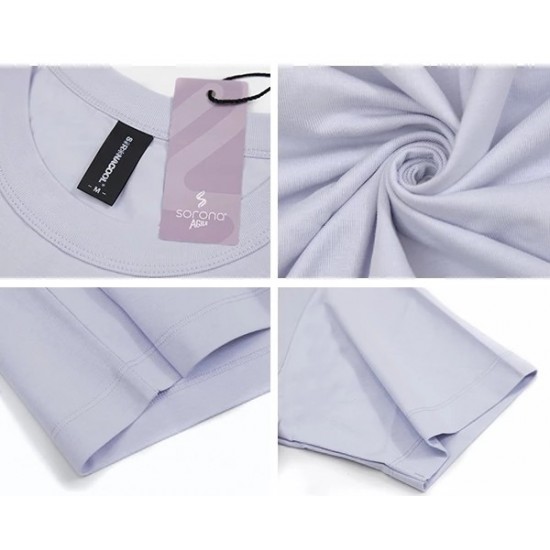 『SORONACOOL 』SR230 涼感 寬鬆 抗菌 圓領 運動 休閒 T恤 可客製化