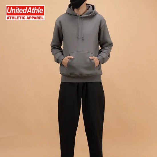 『UNITED ATHLE』- UA5618 10oz 厚磅內刷毛 帽T 日本
